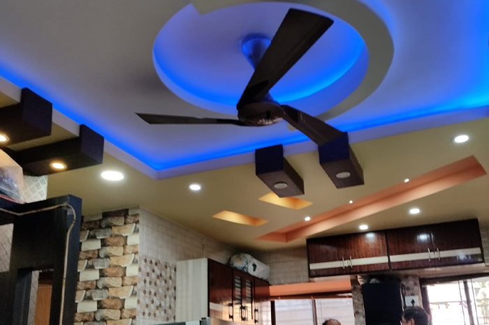 Kitchen and bathroom fitout project completed in Kolkata by M/s. M. Construction