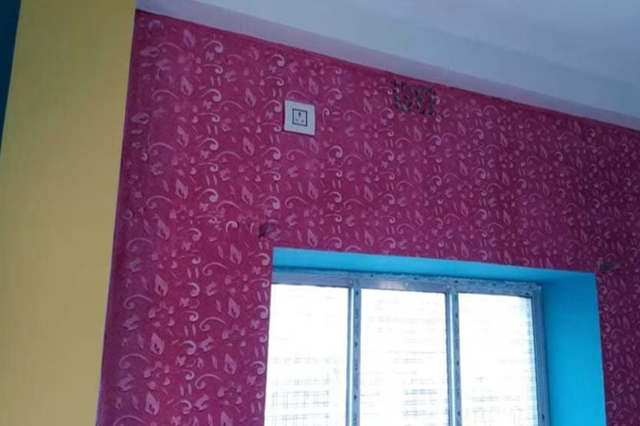 Wall putty and interior painting services by M/s. M. Construction in Kolkata
